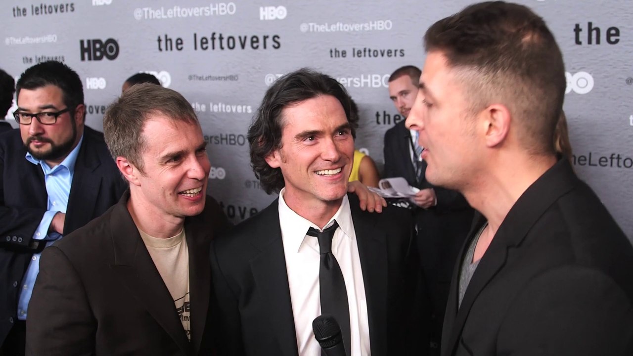 Sam Rockwell & Billy Crudup at the Premiere of "The Leftover"