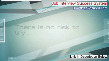 Job Interview Success System PDF [Download Now]