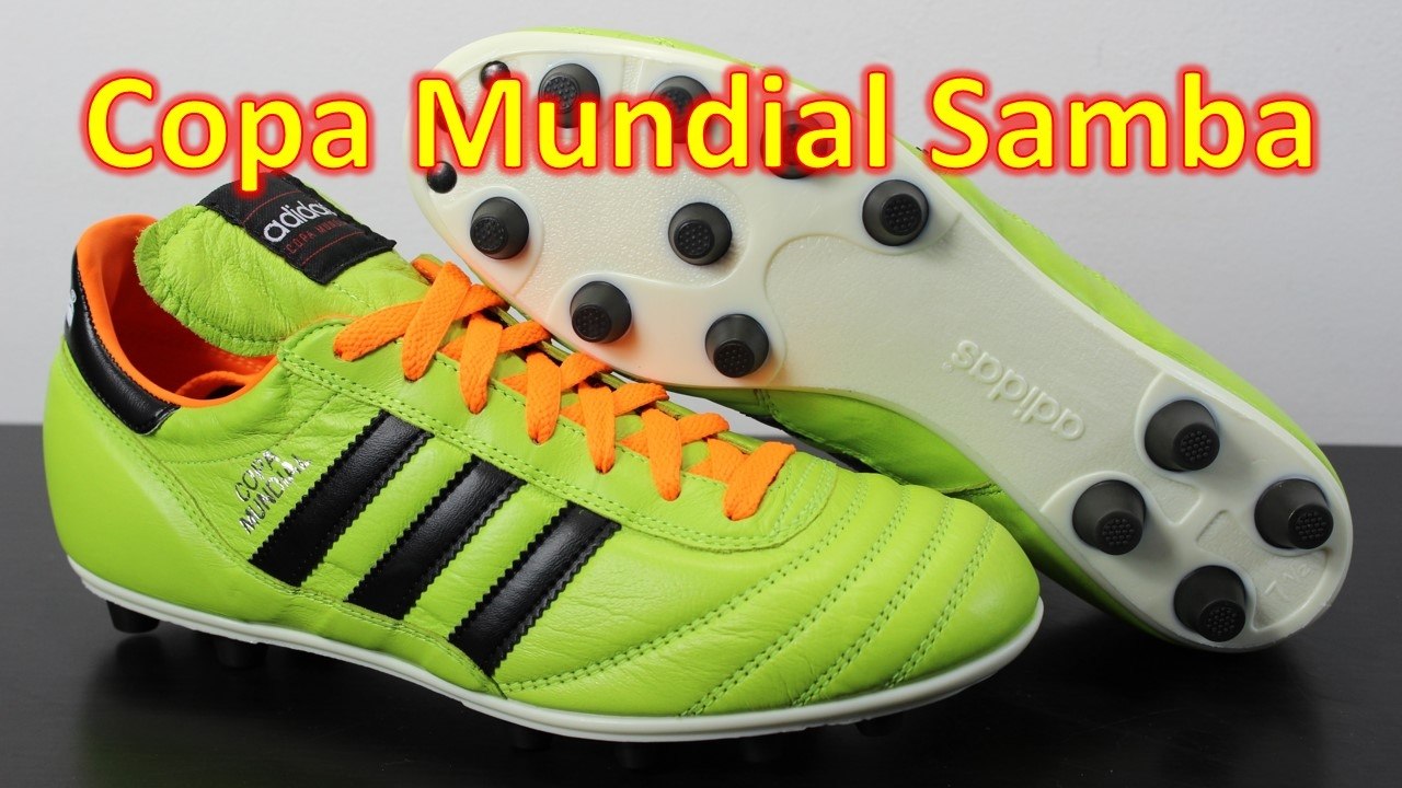 Adidas Copa Mundial Samba Solar Slime - Unboxing + On Feet