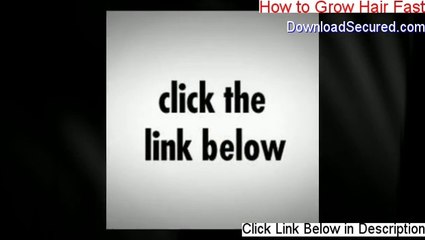 Quick & Easy Guide to Growing Hair Faster 🌿 – Download the PDF Now