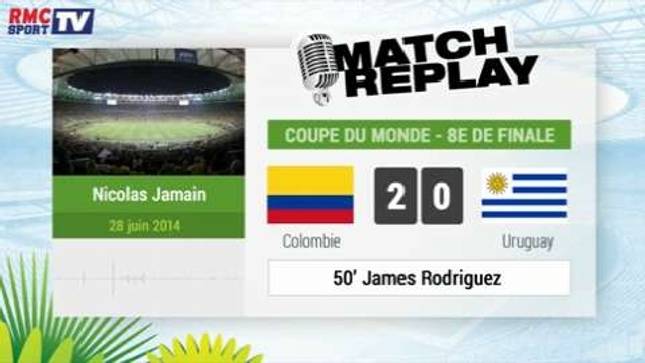Colombie - Uruguay : Le Match Replay avec le so...