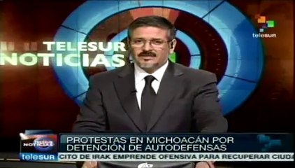 Más que armas, "el gobierno mexicano prohíbe organizar a la gente"