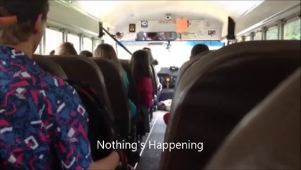 Teen Goes Crazy on Bus driver and starts yelling!