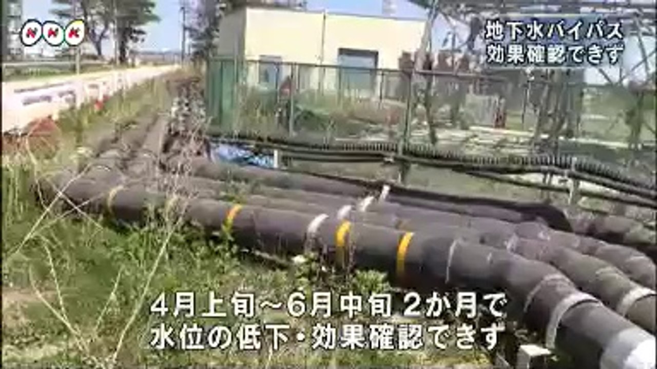20140628地下水バイパスも水位変化なし 福島