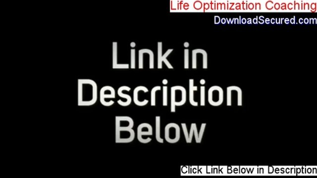 Life Optimization Coaching Download Free [life optimization coaching]