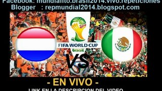 Ver partido Holanda vs Mexico En Vivo Mundial Brasil 2014 29 de Junio 2014