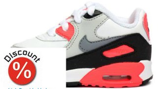 Clearance Sales! Nike Kids Air Max 90 (Td) White Infrared 408110-137 Review