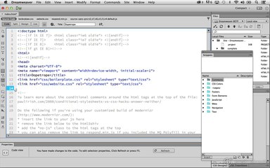 Coding in Dreamweaver CC  Keyboard Shortcut for a Snippet