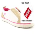 Clearance Sales! TIMBERLAND Jardims Sneaker Shoe Beige Youth Kid Girl SZ Review