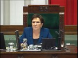 Poseł Małgorzata Sadurska - Wystąpienie z dnia 26 czerwca 2014 roku.