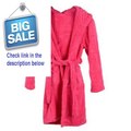 Cheap Deals Comfortable Children's Robe with Hoodie & Pockets, in Solid Colors Review
