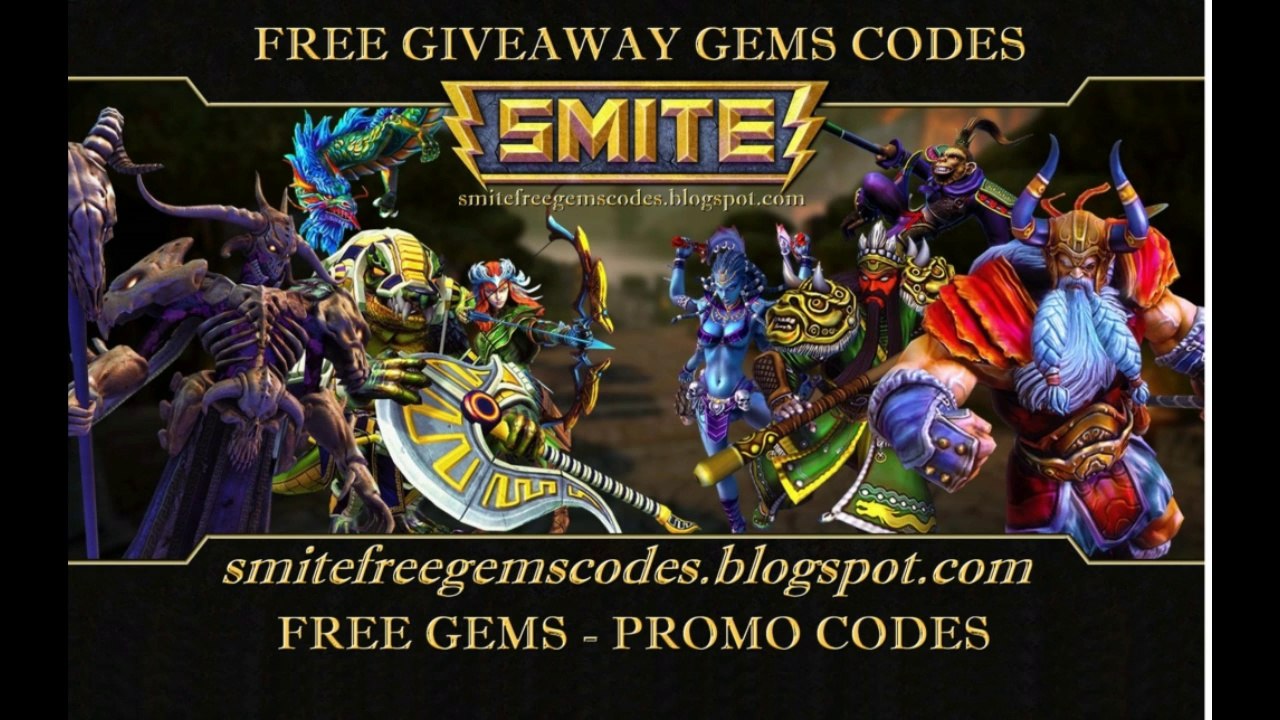 smite-free-gems-promo-codes-giveaway-video-dailymotion
