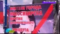 Russians Protest Marilyn Manson concert june 27 2014