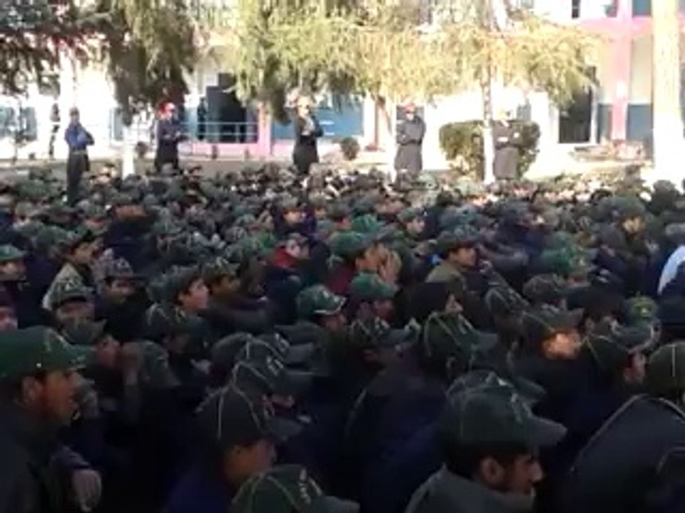 RIFAQAT HUSSAIN SPEAKING AT GHS OGHI.