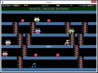 Frantic Freddie Returns,  PC remake C64 game