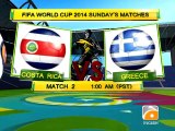 FIFA World Cup 2014-Sunday's Matches-29 June 2014