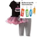 Cheap Deals Bonnie Baby Girls Infant Black and Pink Birthday Legging Set Review