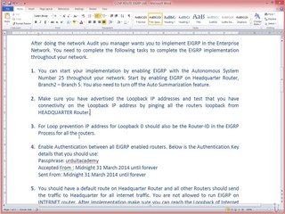 CCNP Route 642-902 Lecture 9 EIGRP Part 4 LAB