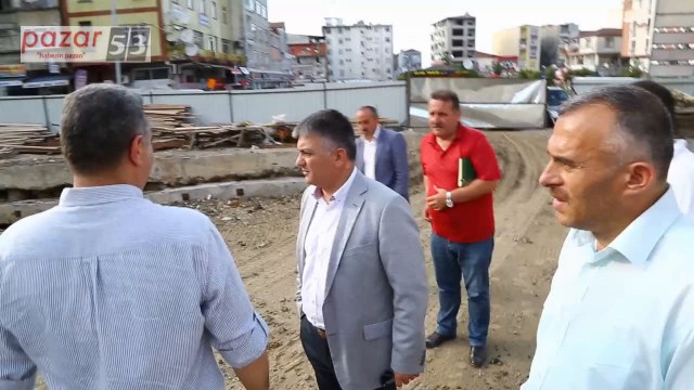 RİZE VALİSİ ERSİN YAZICI PAZAR'DA