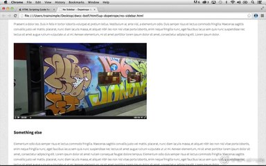 Video, Audio, and Plug-ins Embedding a Quicktime File