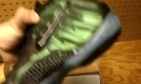 Cheap Basketball Shoes Online,2014 Nike Air Foamposite Pro Pine Green Unboxing replica!