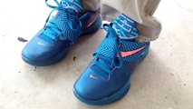 Cheap Kevin Durant Shoes,Cheap nike zoom kevin durant iv 4 yotd year of the dragon on feet