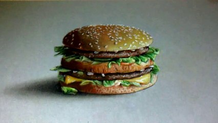 Dessin du BigMac de chez Macdo !