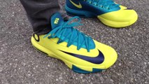 Cheap Nike Kevin Durant Shoes Online,nike kd 6 vi  seat pleasant  sonic yellow on feet