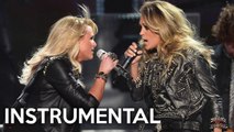 Miranda Lambert - Somethin  Bad ft. Carrie Underwood (Instrumental & Lyrics)