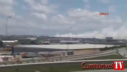 Tuzla Kimyacılar Sitesi'nde yangın