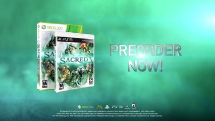 Sacred 3 - CGI Trailer (PS3 Xbox 360 PC)
