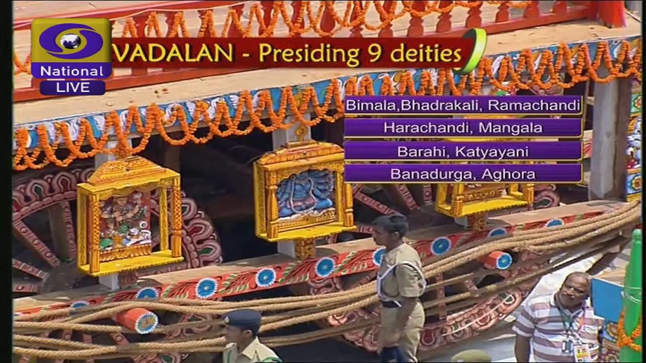Annual Car Festival of Lord Jagannath - LIVE from Puri - 29 June 2014 pt3