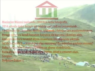 {Mucizeler Müzesi} Açık hava cami [Gümüşhane Kadırga Yaylası]