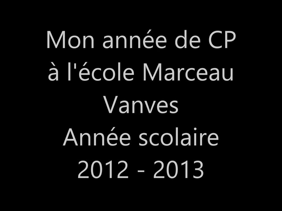 Diaporama CP Zach 2012-2103