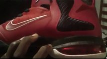 Cheap Lebron James Shoes Free Shipping,Lebron 9 Red Black White Replicas