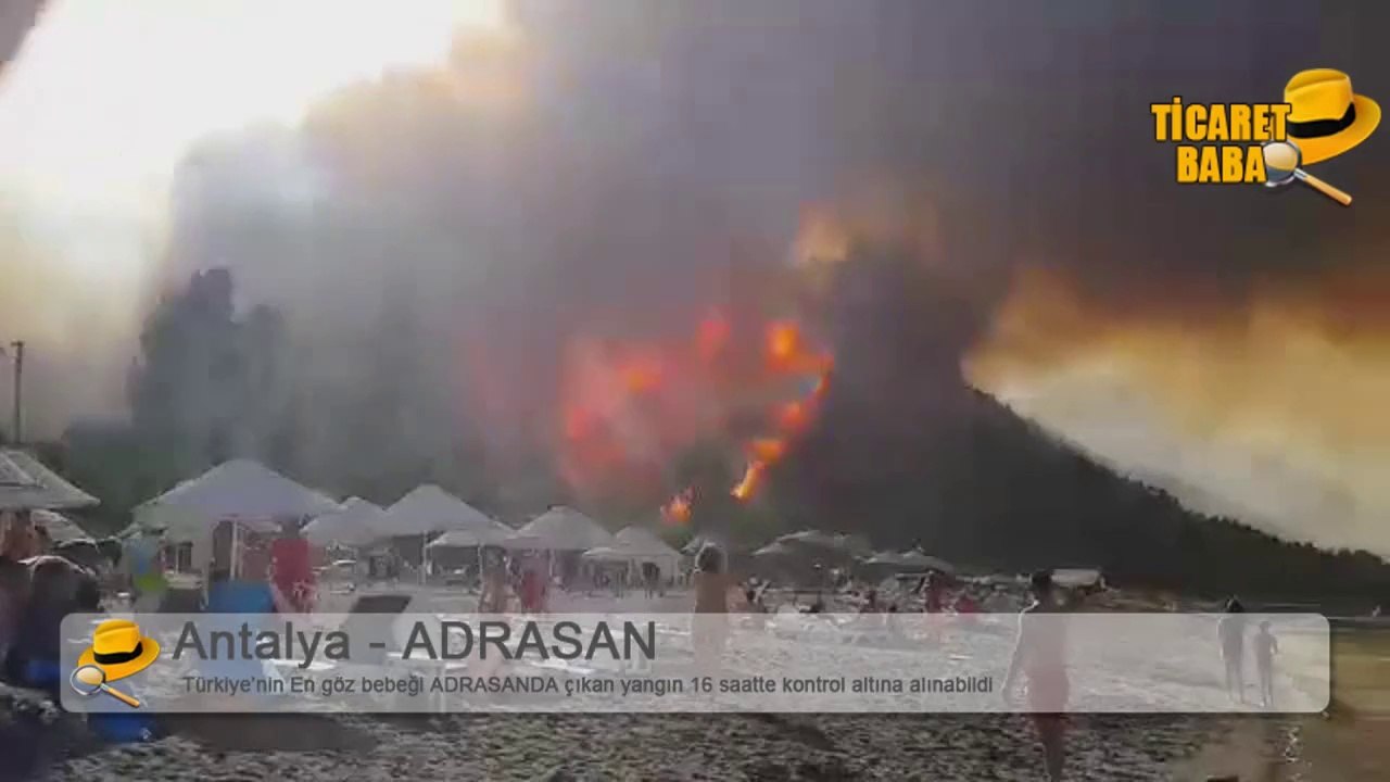 Adrasanda Yangın