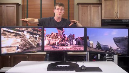 Ergotech Triple 27" Modular Monitor Stand