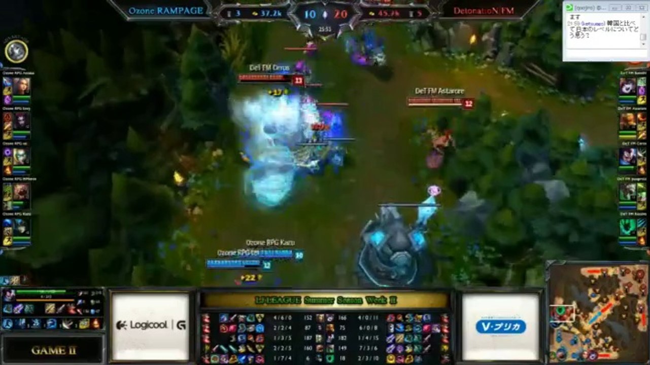 6/29 LJL Summer 2014 Ozone Rampage vs DetonatioN FM-3