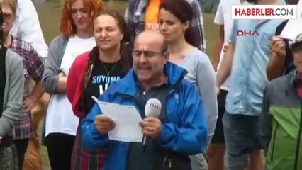 Köylülerden Derede Hes Protestosu