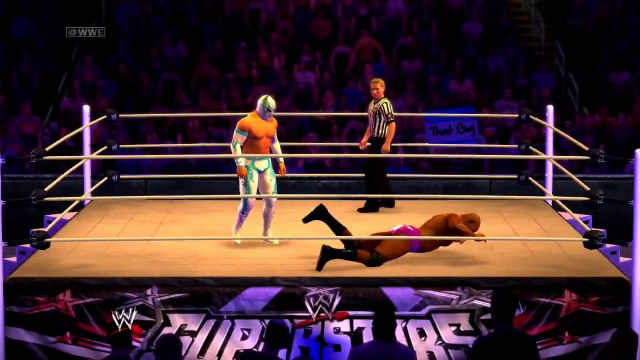 PS3 - WWE 2K14 - Universe - April Week 3 Superstars - Sin Cara vs Titus O'Neil