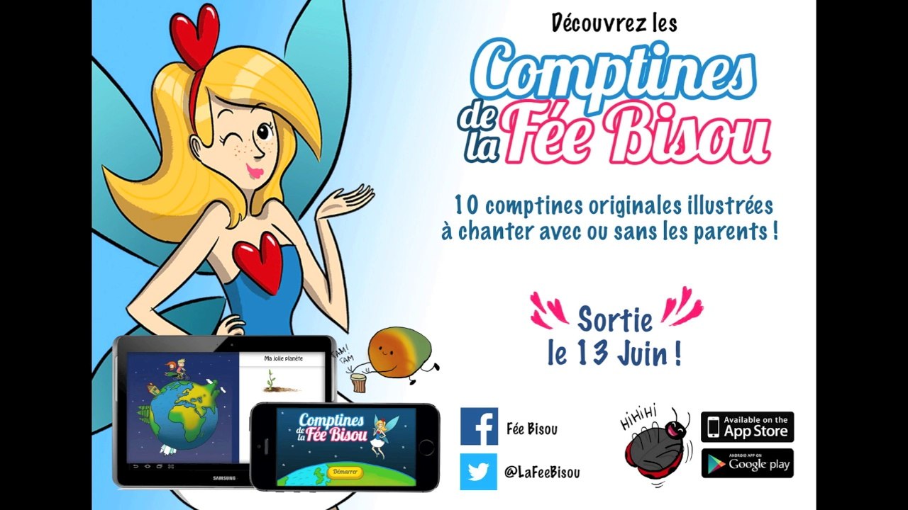 Comptines de la Fée Bisou : Les Bonbons.