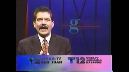 ID TELEMUNDO PUERTO RICO (1995) - CON EL PROGRAMA: AL GRANO CON ZERVIGON...