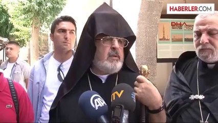 Ermeni Patrik Vekili Ateşyan, Diyarbakır'da Badarak Ayinine Katıldı