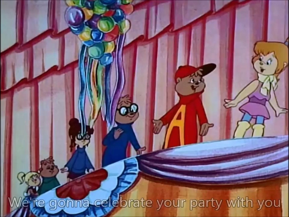 celebrate alvin and the chipmunks and the chipettes lyrics