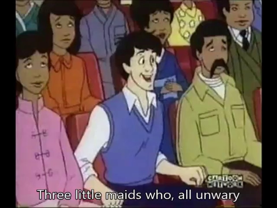 three little maids from school alvin and the chipmunks lyrics EPISODE VERSION