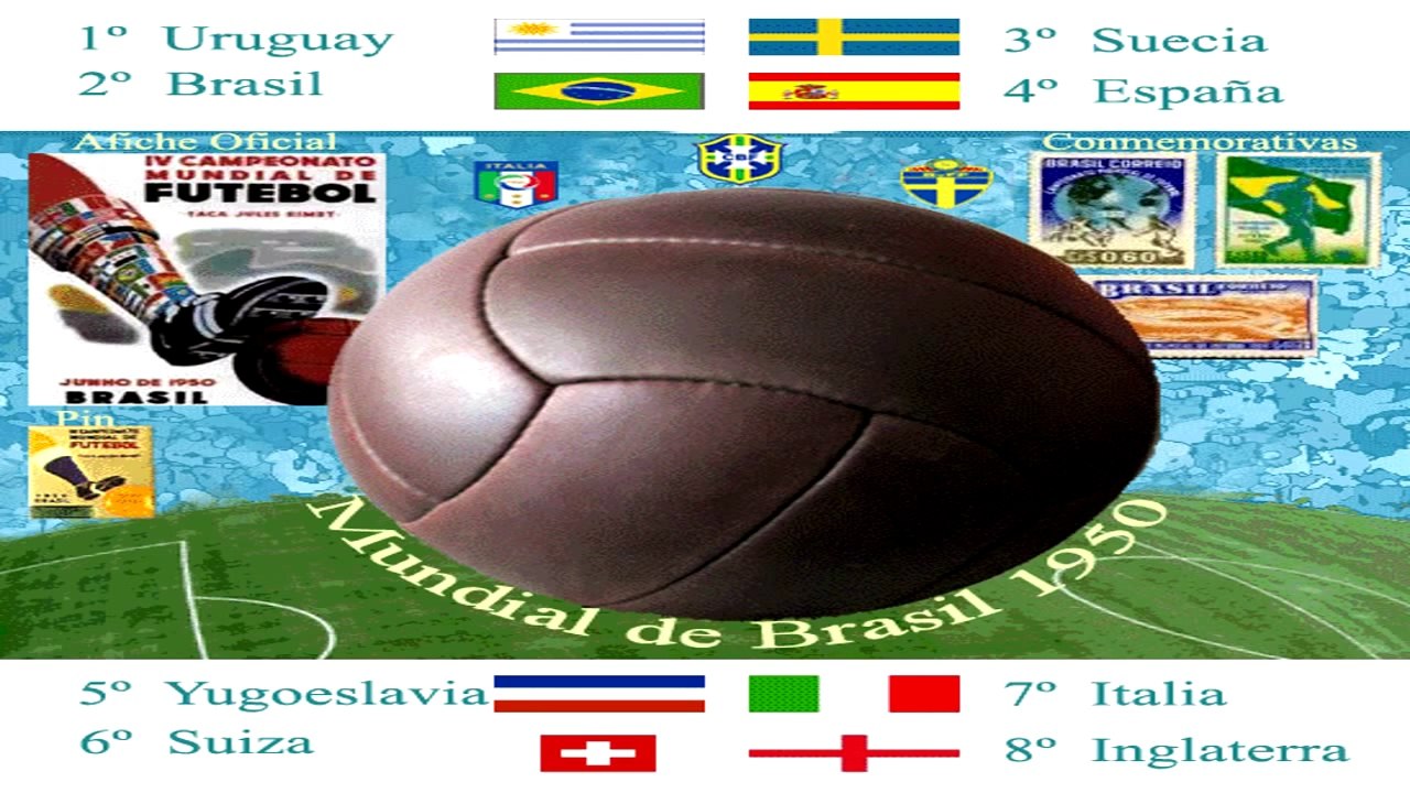 Mundial Brasil 1950 World Cup - Música - Composición Gráfica  (No había canción oficial) (1)