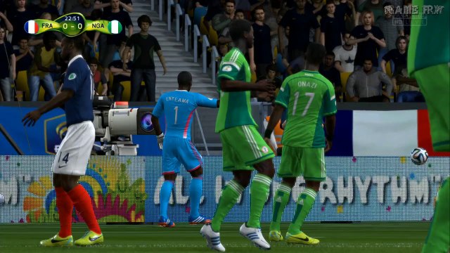 FIFA 14 - France vs Nigeria : Coupe du Monde de la FIFA Bresil 2014
