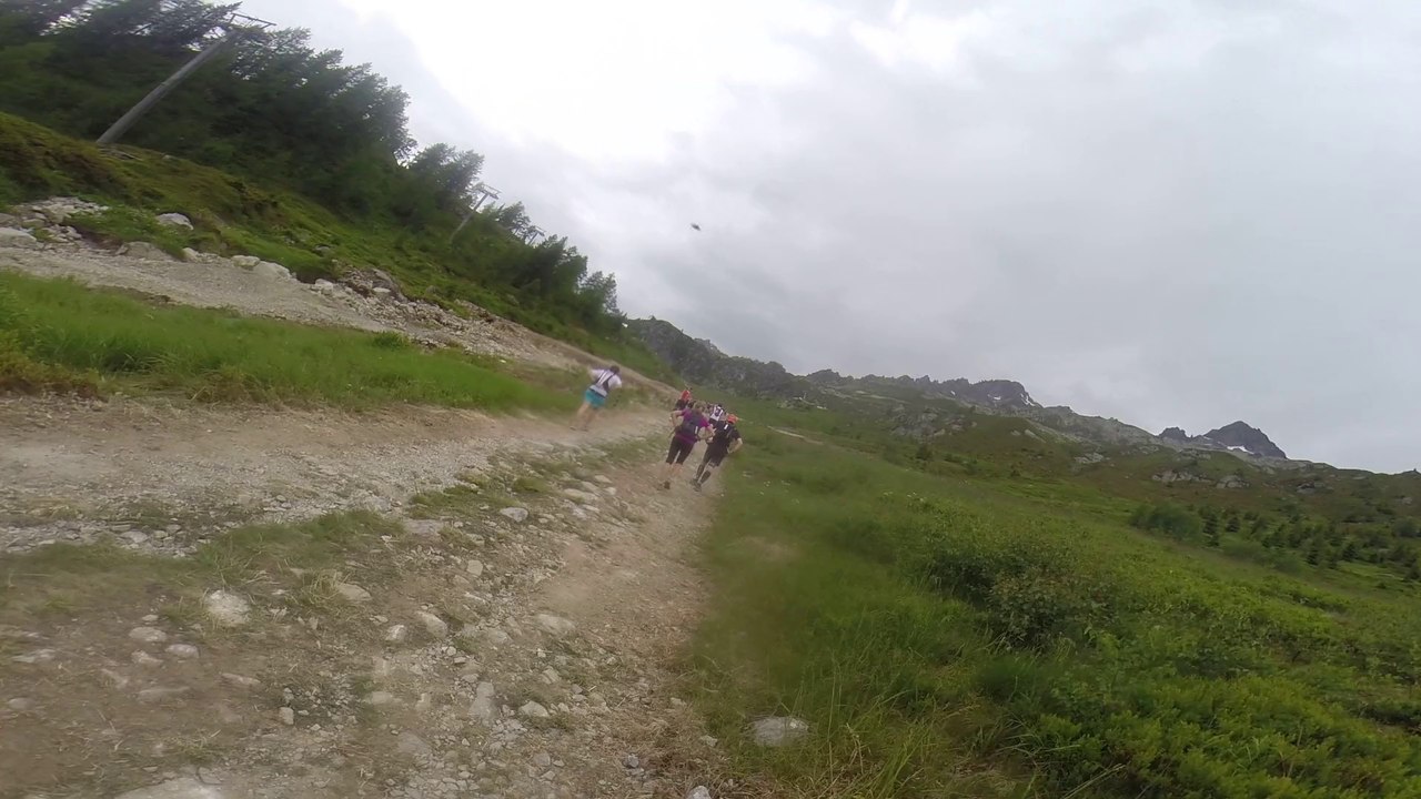 CROSS MONT BLANC MONTEE DE LA FLEGERE 2014 CHAMONIX