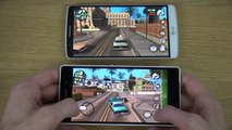 GTA San Andreas LG G3 vs. Sony Xperia Z2 4K Gaming Comparison Review