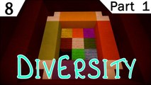 DIVERSITY Ep8 Puzzle Branch Part 1 Minecraft Gameplay